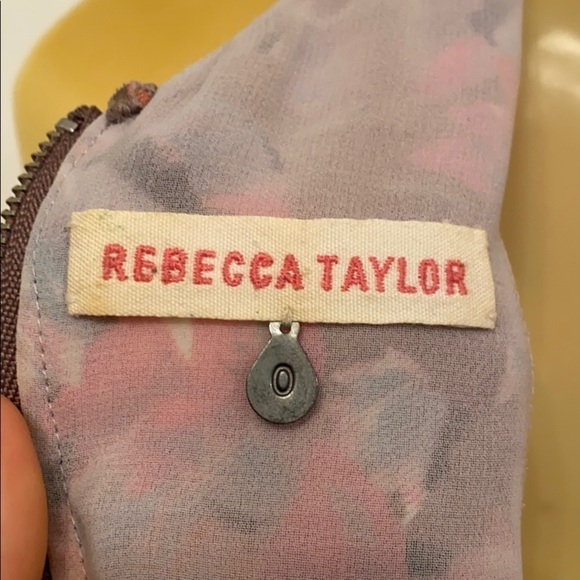 Rebecca Taylor Patterned High Neck Skater Dress!!! - Picture 9 of 10